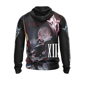 Final Fantasy XIII Lightning Returns Unisex 3D T-shirt Zip Hoodie   