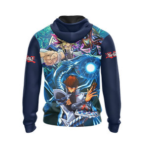 Yu-Gi-Oh! It's Time To Duel Mutō Yūgi vs Seto Kaiba Unisex 3D T-shirt Zip Hoodie Pullover Hoodie   