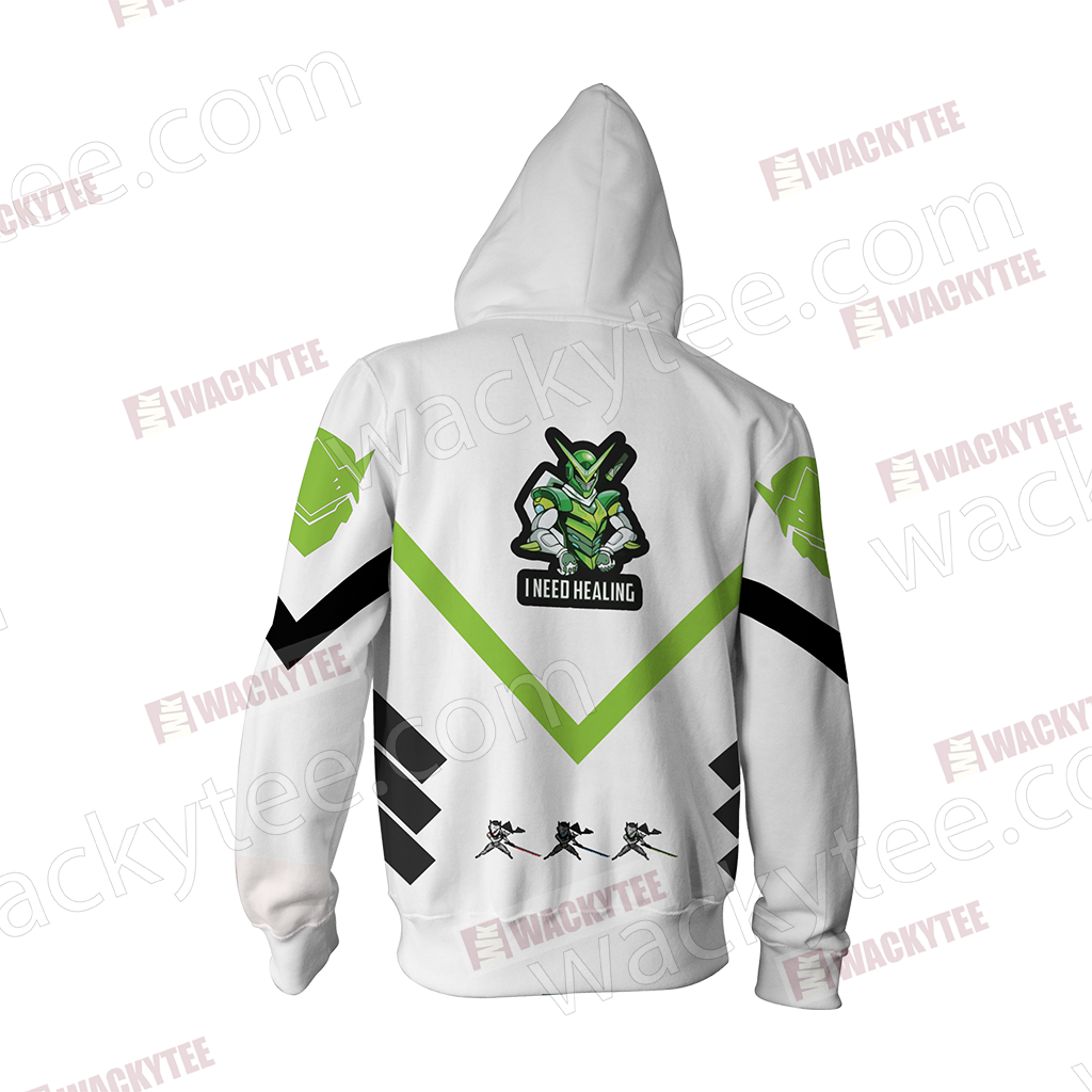Overwatch - Genji Symbol Unisex 3D T-shirt