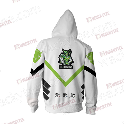 Overwatch - Genji Symbol Unisex 3D T-shirt