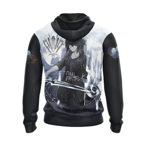 Noctis Final Fantasy XV Weapon Unisex 3D T-shirt Zip Hoodie   