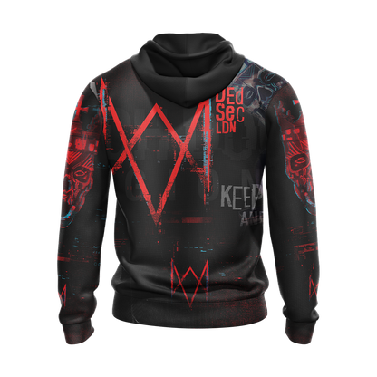 Watch Dogs - Legion Ded Coronet Mask Unisex 3D T-shirt