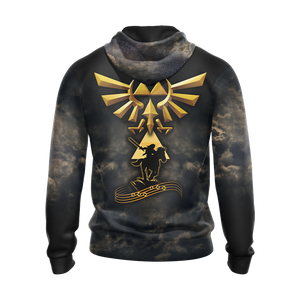 The Legend Of Zelda T-shirt Zip Hoodie Pullover Hoodie   