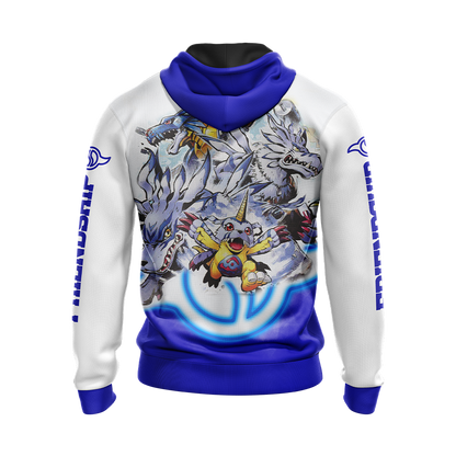 Digimon Gabumon Evolution Unisex 3D T-shirt