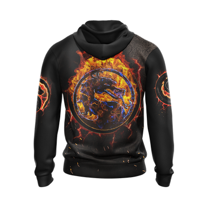 Mortal Kombat symbol Video Game 3D T-shirt