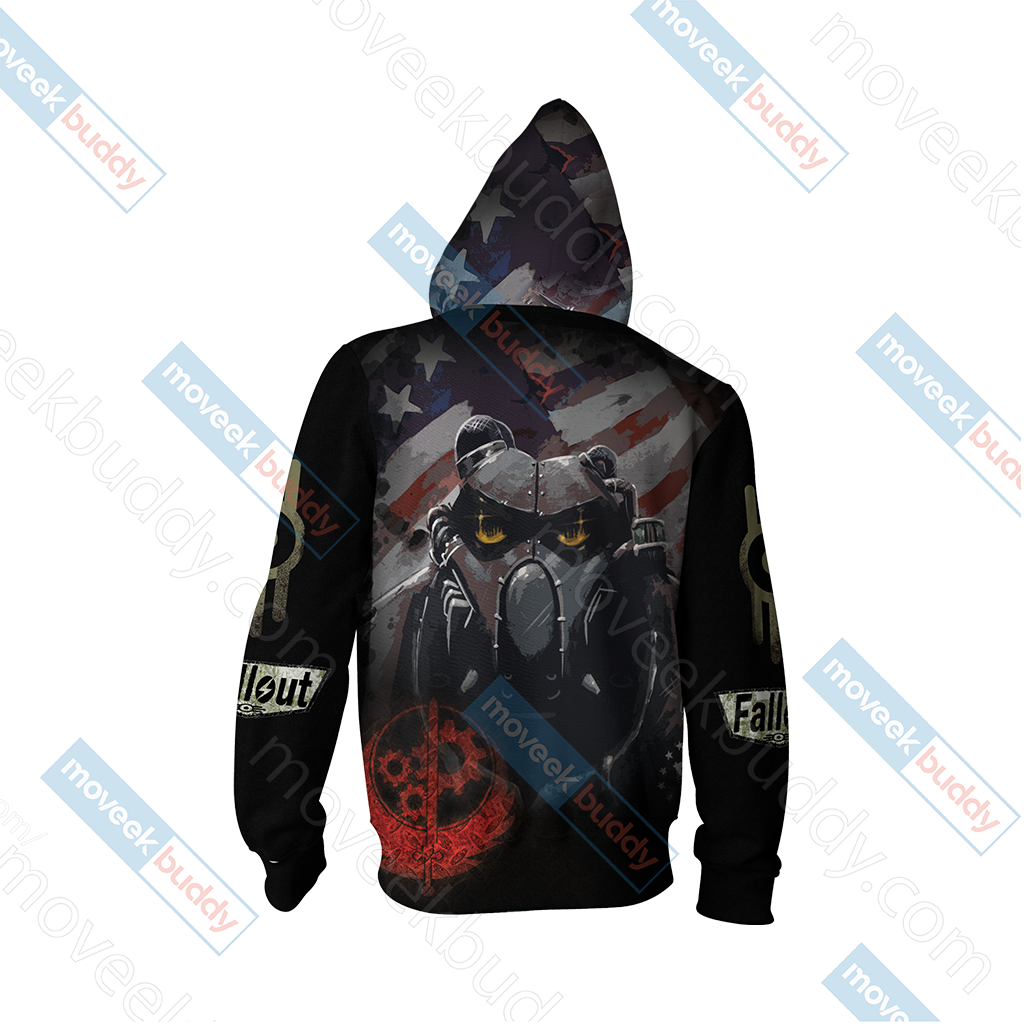 Fallout Brotherhood Of Steel New Unisex 3D T-shirt