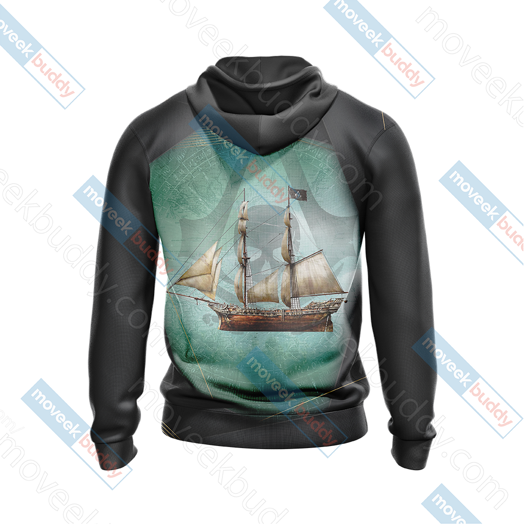 Assassin’s Creed IV Black Flag Video Game Unisex 3D T-shirt