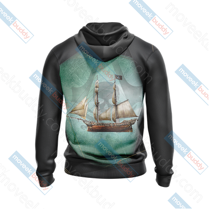 Assassin’s Creed IV Black Flag Video Game Unisex 3D T-shirt