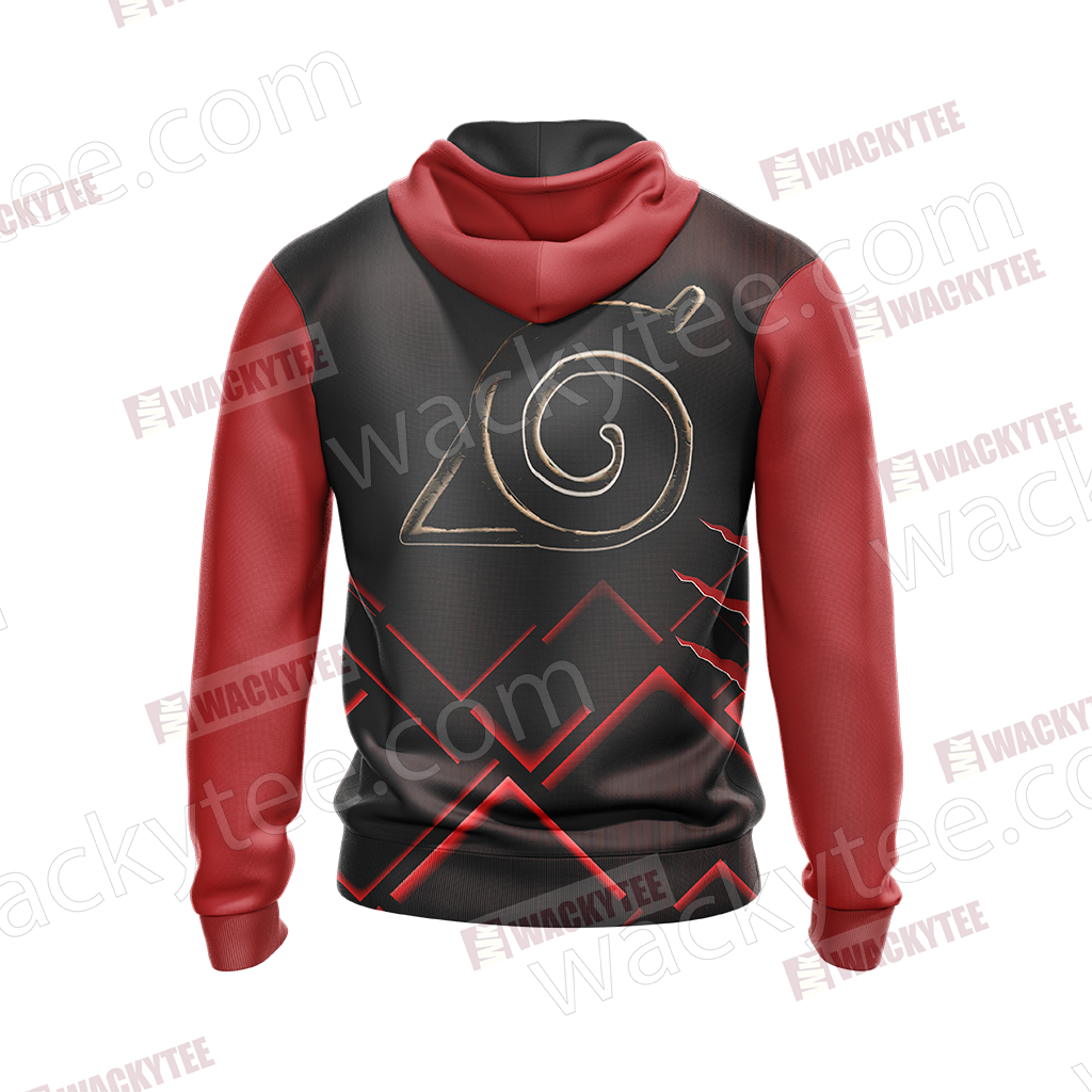 Naruto Konoha Symbol Unisex 3D T-shirt