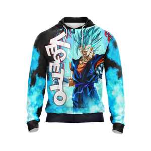 Dragon Ball Vegetto Unisex 3D T-shirt Zip Hoodie Pullover Hoodie   