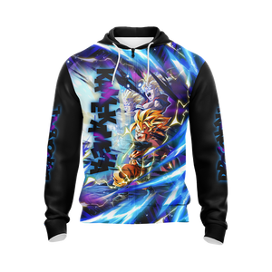 Dragon Ball Kamekameha Son Family - Son Goku Goten Gohan Unisex 3D T-shirt Zip Hoodie   