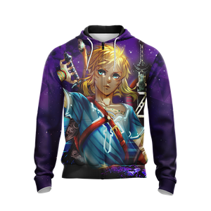 A sword wields no strength unless the hand that holds it has courage The legend of Zelda All Over Print T-shirt Zip Hoodie Pullover Hoodie   