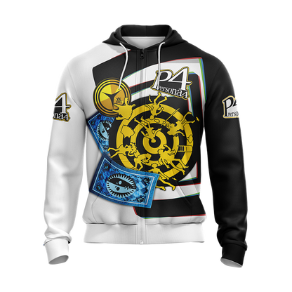 Persona 4 Symbols Unisex 3D T-shirt Zip Hoodie Pullover Hoodie