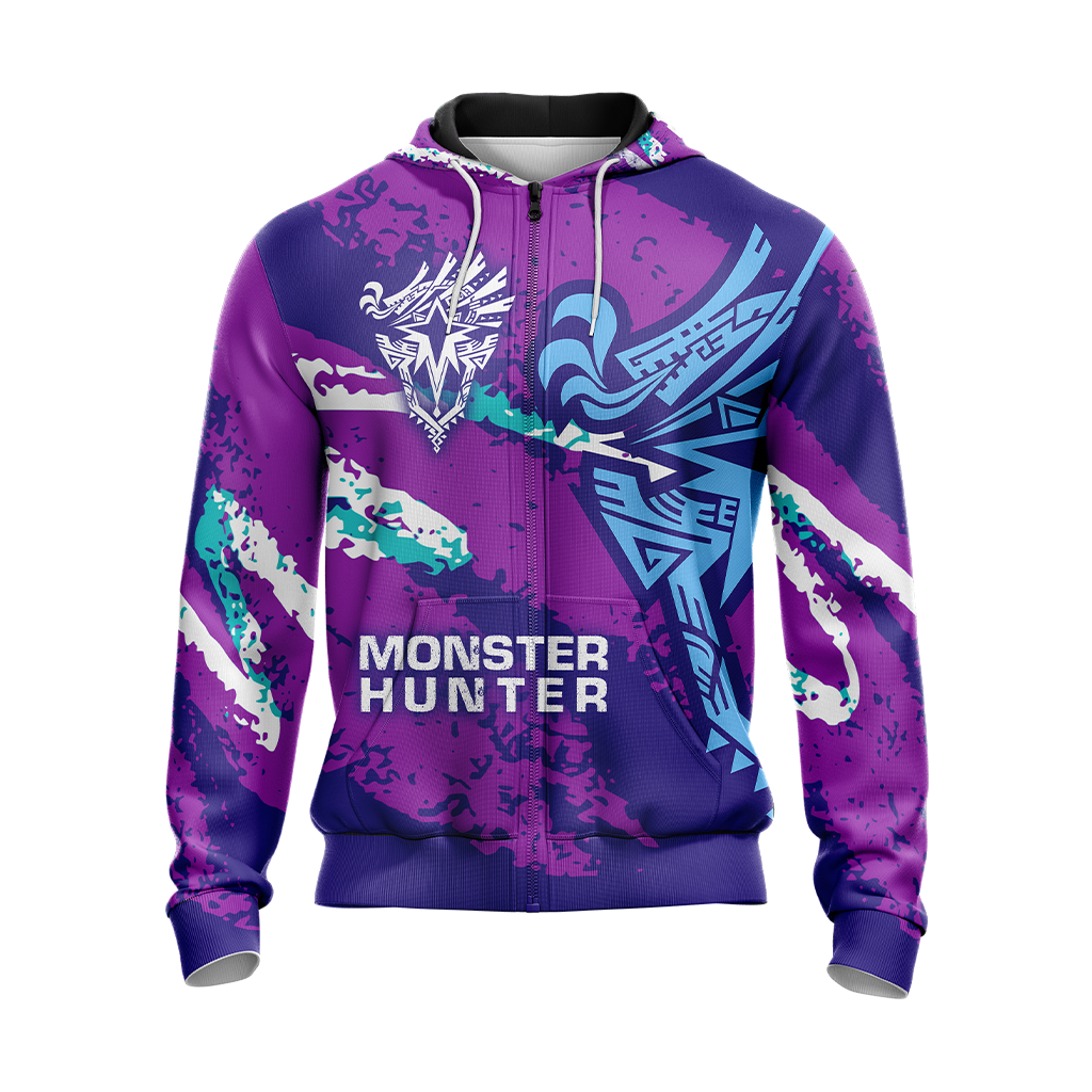 Monster Hunter World Iceborne - Logo Unisex 3D T-shirt