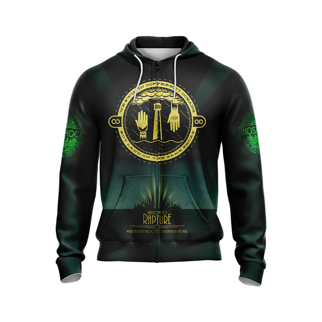 BioShock - No Gods Or Kings Only Man Unisex 3D T-shirt