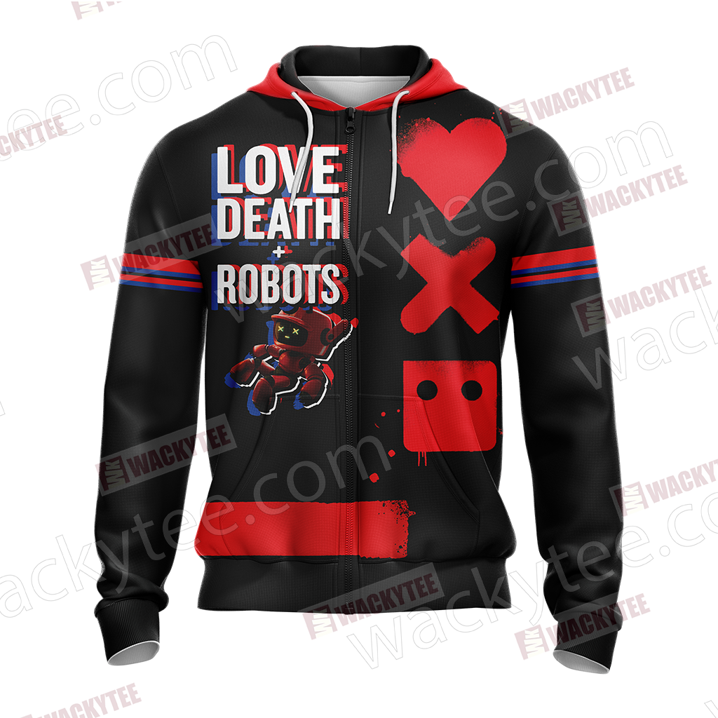 Love, Death & Robots Unisex 3D T-shirt