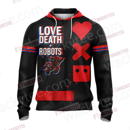 Love, Death & Robots Unisex 3D T-shirt