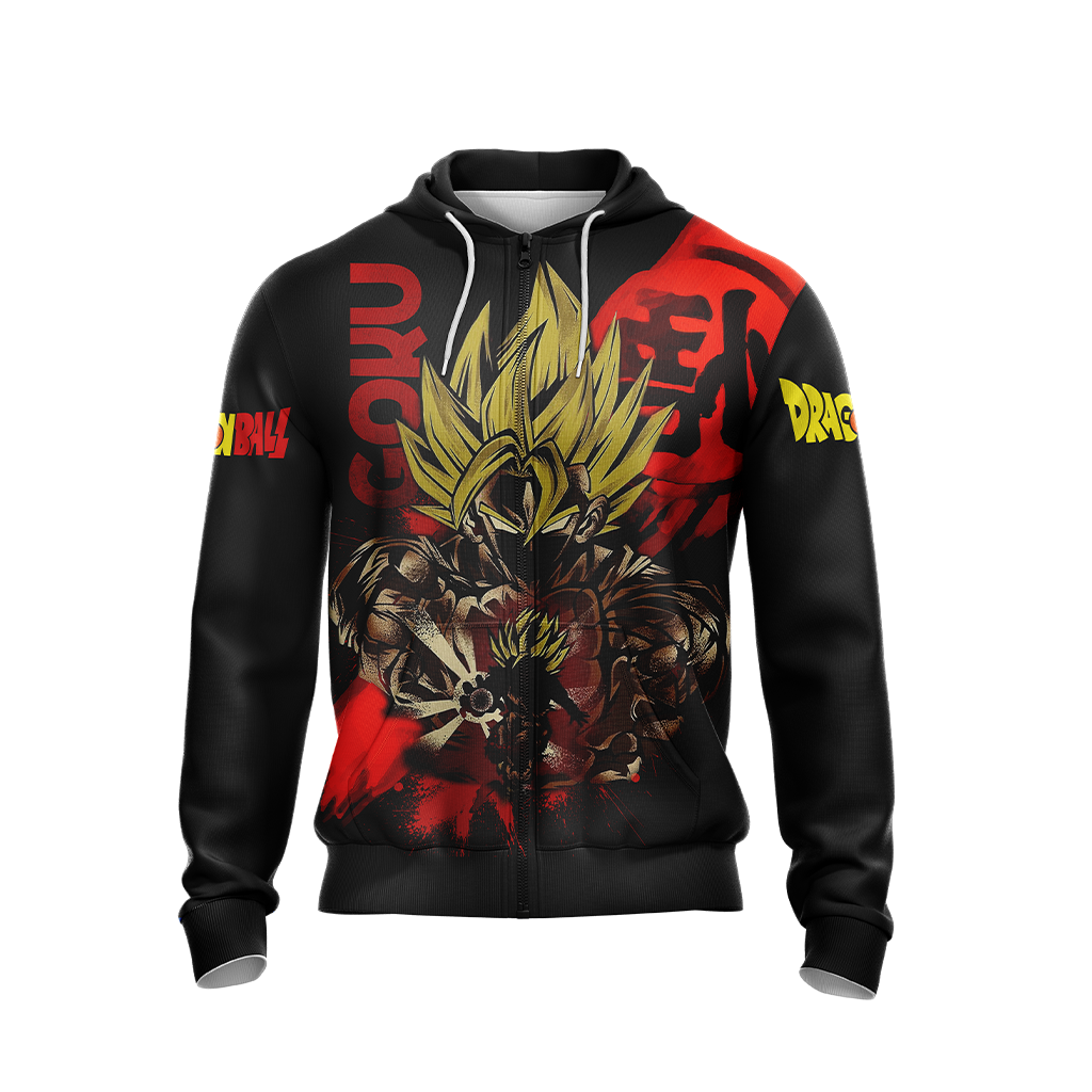 Dragon Ball Son Goku Super Saiyan Unisex 3D T-shirt