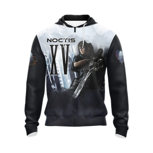 Noctis Final Fantasy XV Weapon Unisex 3D T-shirt Zip Hoodie   