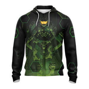 Halo Infinite Unisex 3D T-shirt Zip Hoodie Pullover Hoodie   