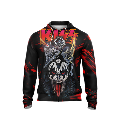Kiss Band Unisex 3D T-shirt