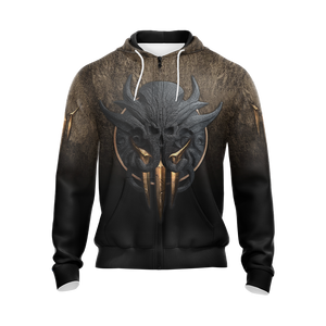 Baldur's Gate 3 Symbol Unisex 3D T-shirt Zip Hoodie   