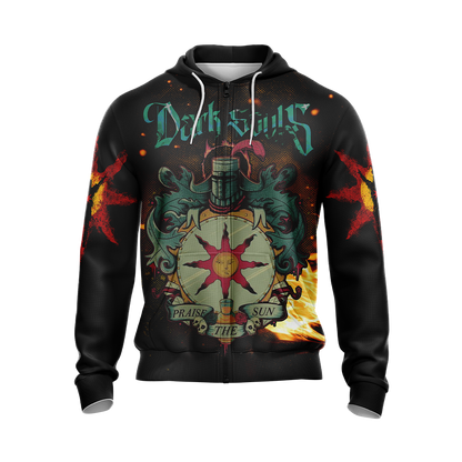 Dark Souls - Praise The Sun, Solaire of Astora Unisex 3D T-shirt