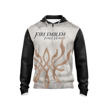 Fire Emblem 3 Houses - Till Death Unisex 3D T-shirt