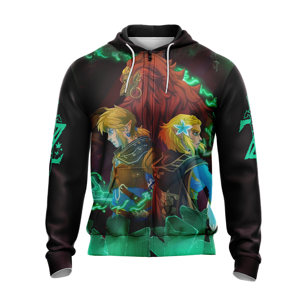 The Legend Of Zelda: Breath Of The Wild (BotW) Link, Zelda And Ganondorf Unisex 3D T-shirt