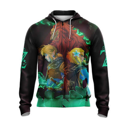 The Legend Of Zelda: Breath Of The Wild (BotW) Link, Zelda And Ganondorf Unisex 3D T-shirt