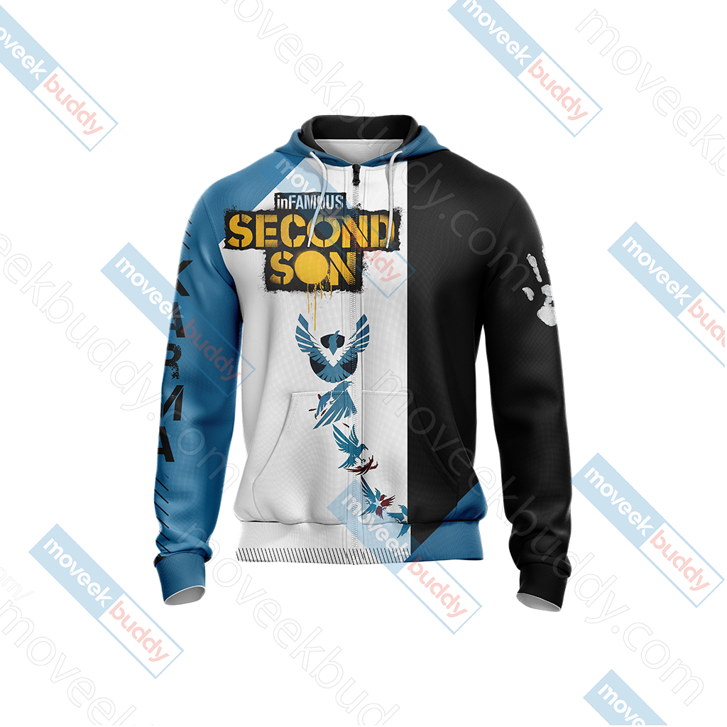 Infamous: Second Son - Karma Symbol Unisex 3D T-shirt   