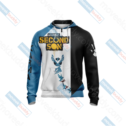 Infamous: Second Son - Karma Symbol Unisex 3D T-shirt   