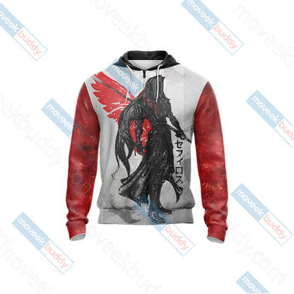 Final Fantasty - Crimson Sephiroth Unisex 3D T-shirt
