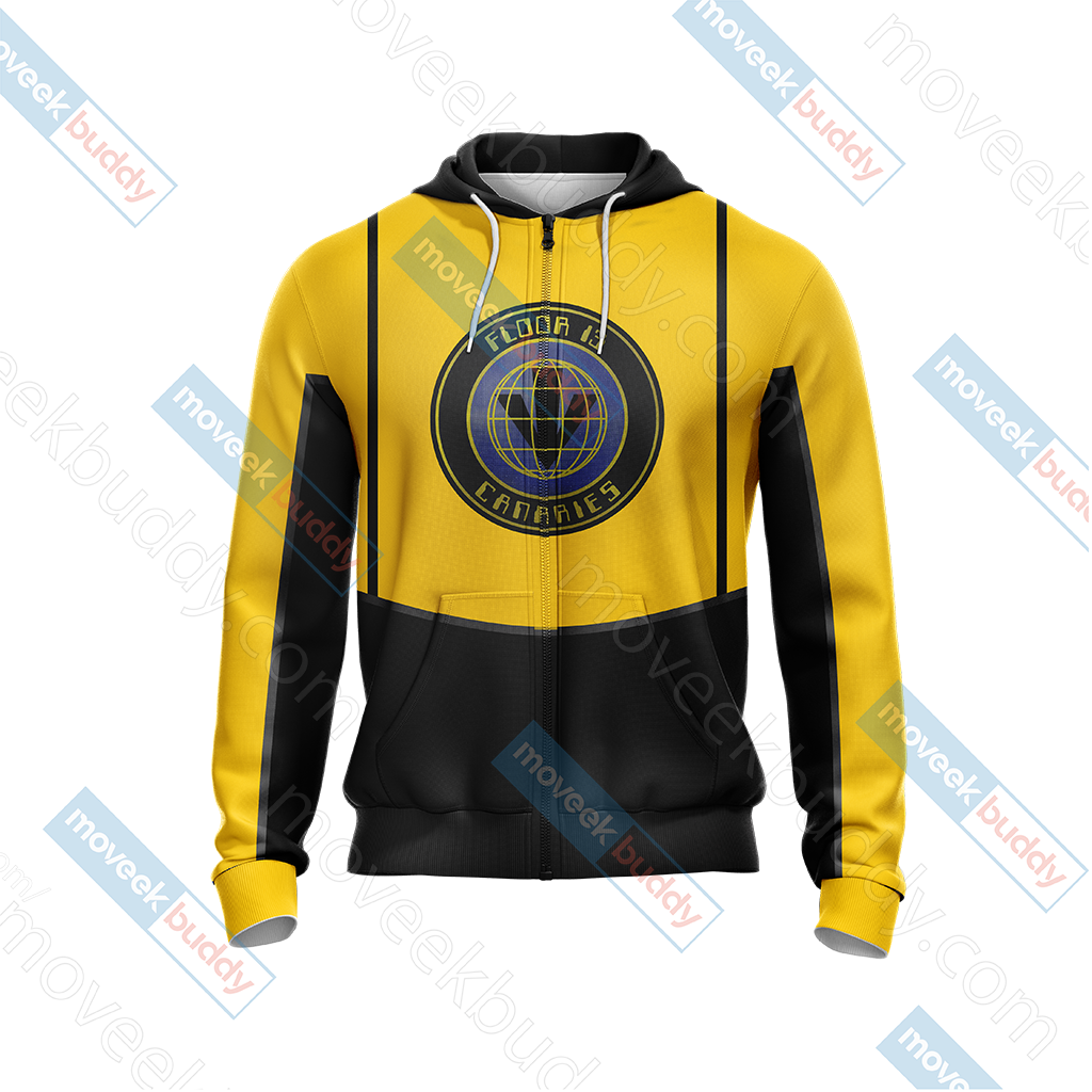 Red Dwarf - Floor 13 Canaries Unisex 3D T-shirt