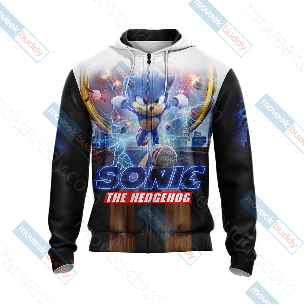 Sonic the Hedgehog (2020) Unisex 3D T-shirt   