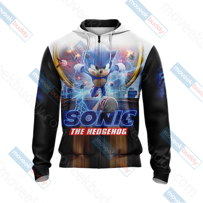 Sonic the Hedgehog (2020) Unisex 3D T-shirt   