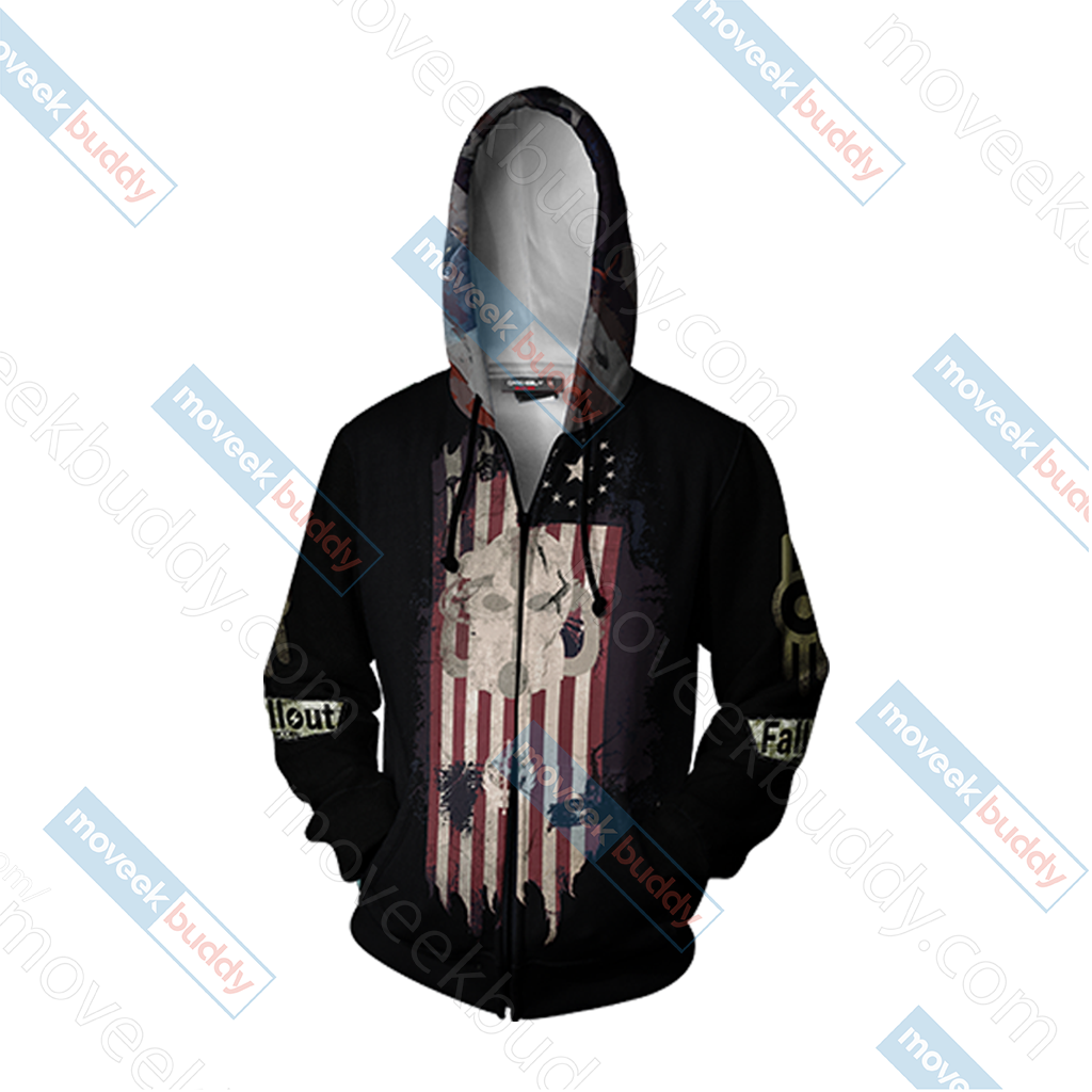 Fallout Brotherhood Of Steel New Unisex 3D T-shirt