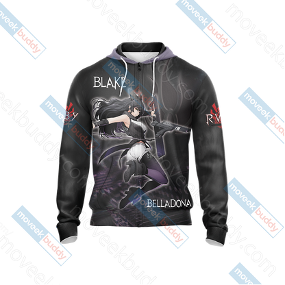RWBY - Blake Belladonna New Version Unisex 3D T-shirt