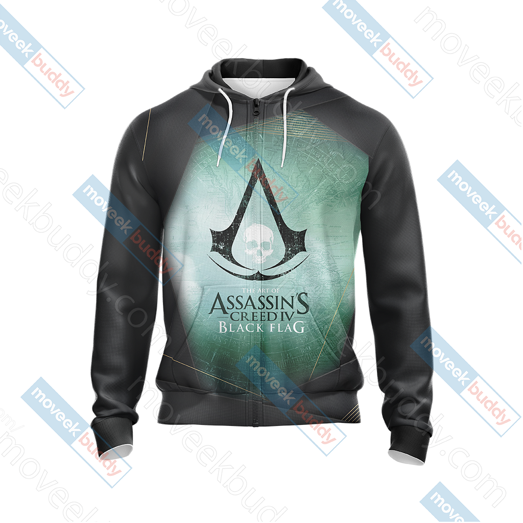 Assassin’s Creed IV Black Flag Video Game Unisex 3D T-shirt
