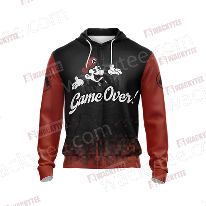 Mario Game Over Unisex 3D T-shirt