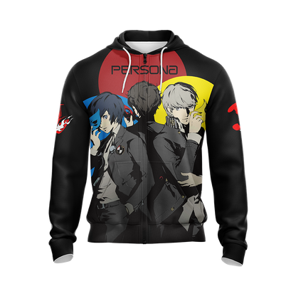 Persona 3, 4, 5 Protagonists Unisex 3D T-shirt