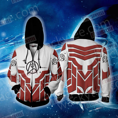 Star Trek - Engineering New Look Unisex 3D T-shirt Zip Hoodie