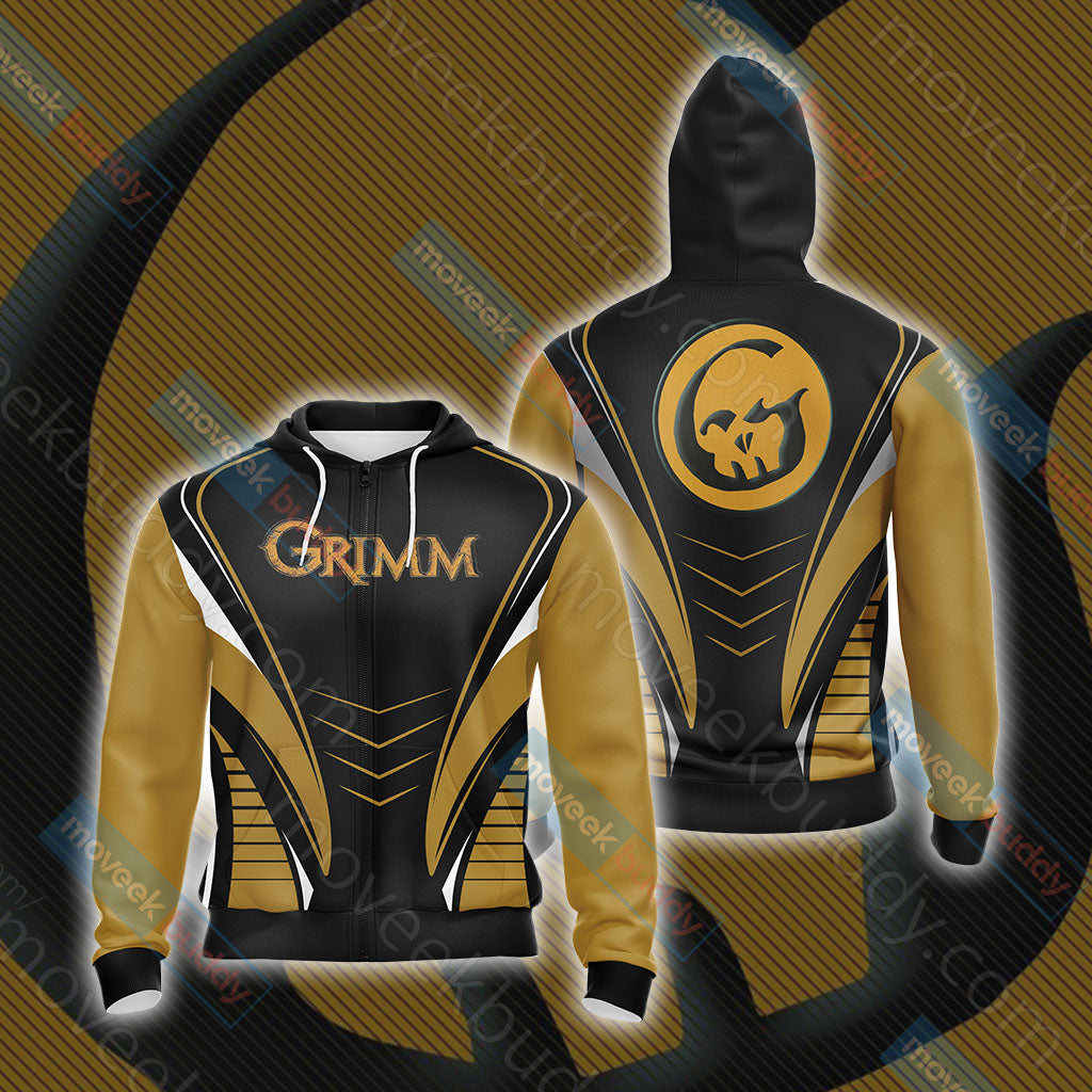 Grimm (TV series) Unisex 3D T-shirt Zip Hoodie