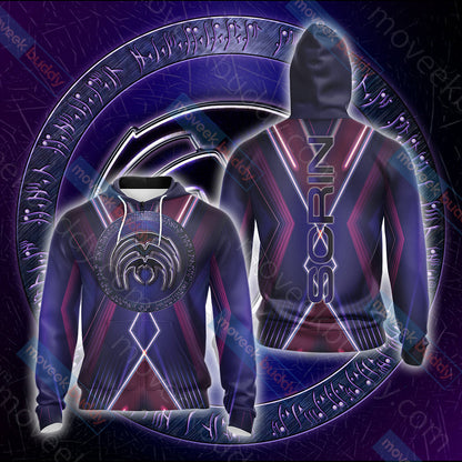 Command & Conquer - Scrin Unisex 3D T-shirt Zip Hoodie