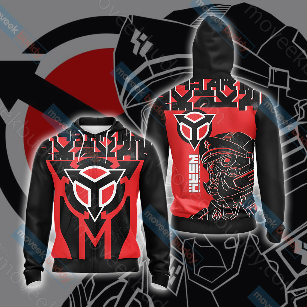 Killzone (series) - Helghan Empire Unisex 3D T-shirt Zip Hoodie