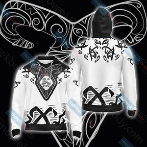 Shadowhunters New Style Unisex 3D T-shirt Zip Hoodie XS 