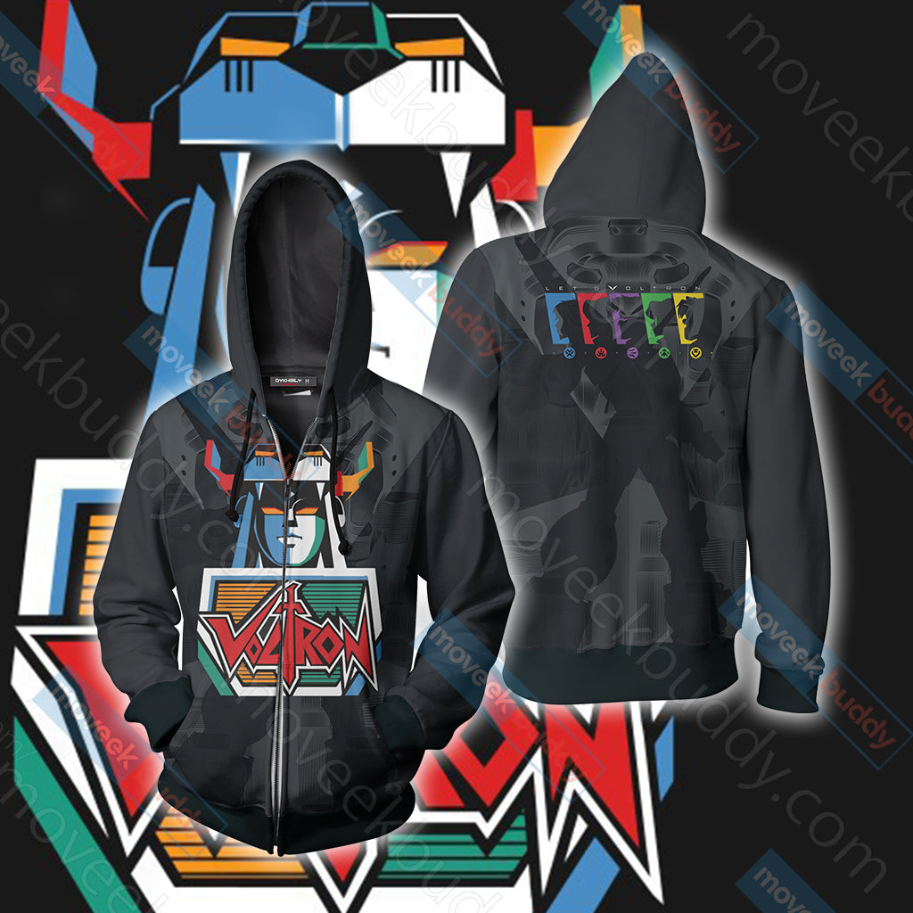 Voltron: Legendary Defender New Unisex 3D T-shirt Zip Hoodie