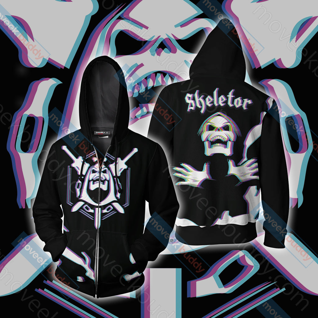He-man Skeletor Unisex 3D T-shirt Zip Hoodie