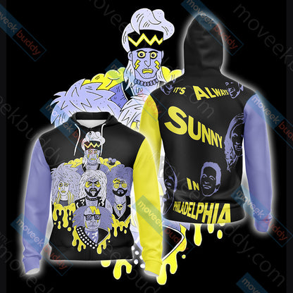 It's Always Sunny in Philadelphia Unisex 3D T-shirt Zip Hoodie