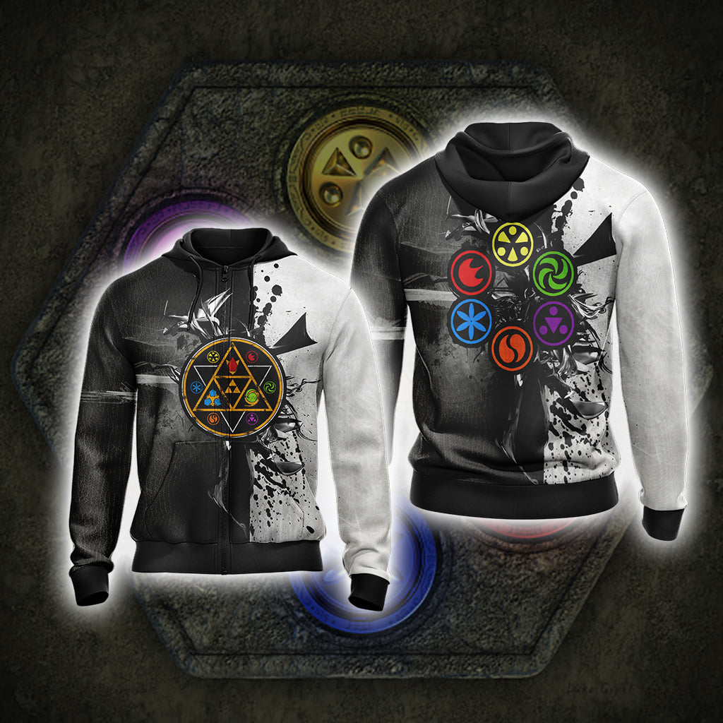 The Legend of Zelda - Sage Medallions Unisex 3D T-shirt Hoodie